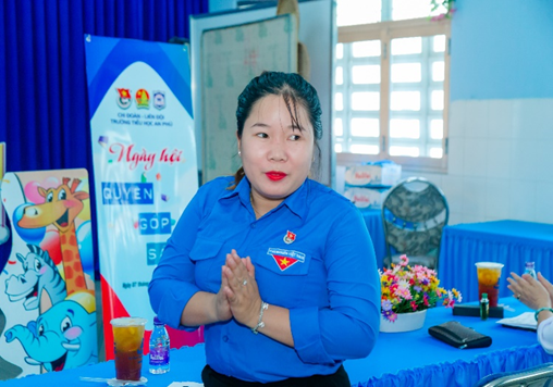 Đồng chí Dương Thị Kiều Oanh – Phó Bí thư Đoàn Phường An Phú