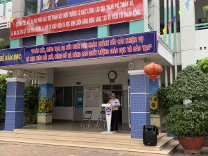 Hội thi Nghi thức đội cấp trường năm học 2023-2024 tại Trường Tiểu học An Phú