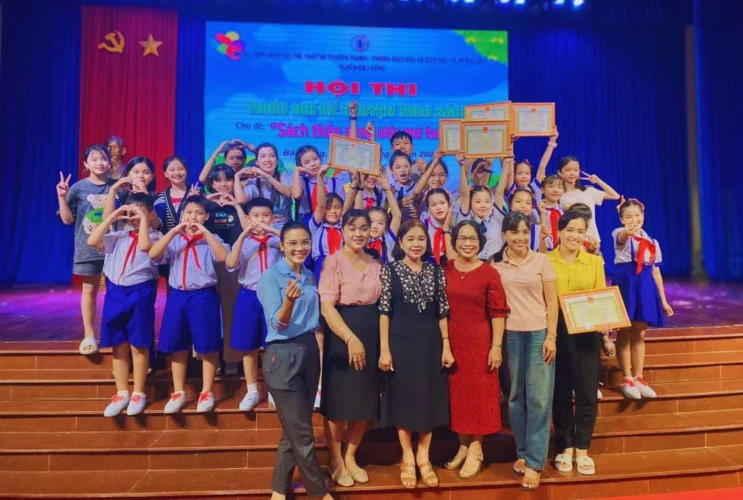 Hội thi Thiếu nhi kể chuyện theo sách 2024