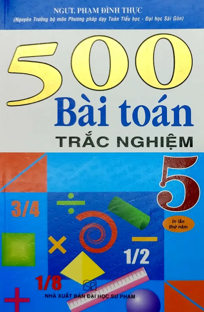 500 bài toán trắc nghiệm 5