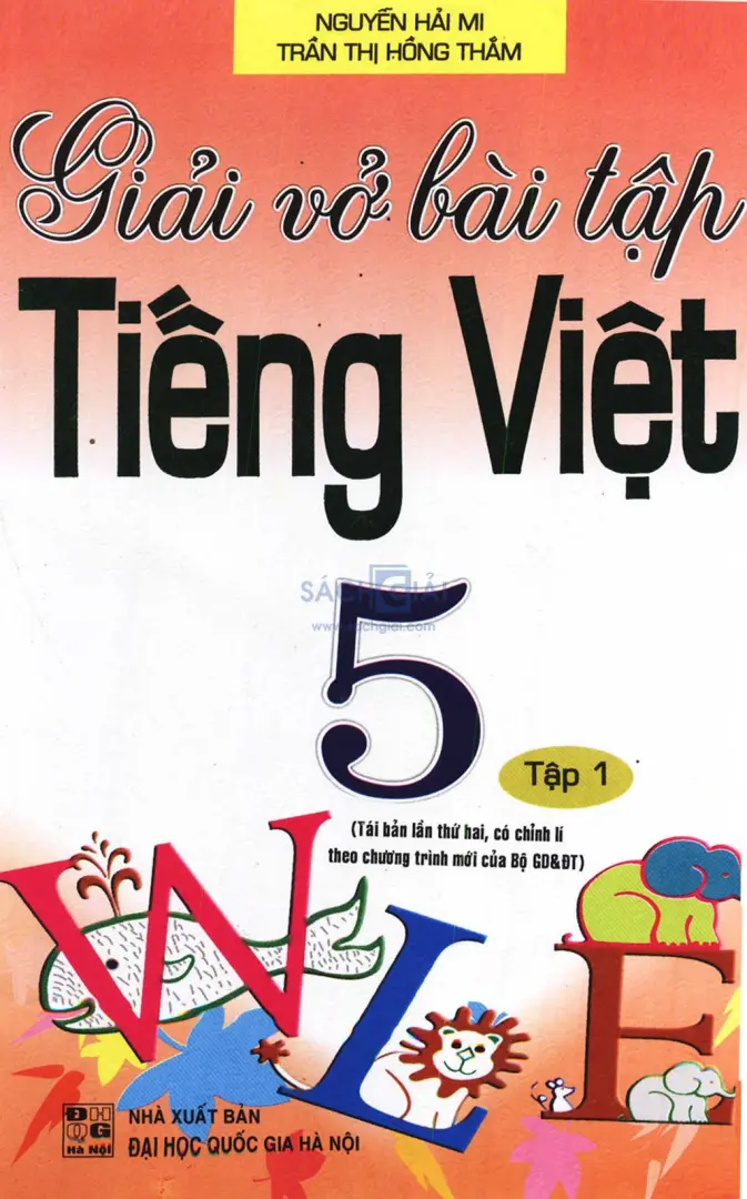 Giải vở bài tập tiếng việt 5 tập 1