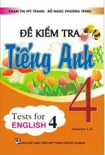 Đề kiểm tra tiếng anh 4