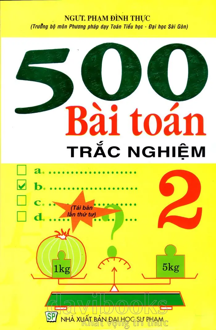 500 bài toán trắc nghiệm 2