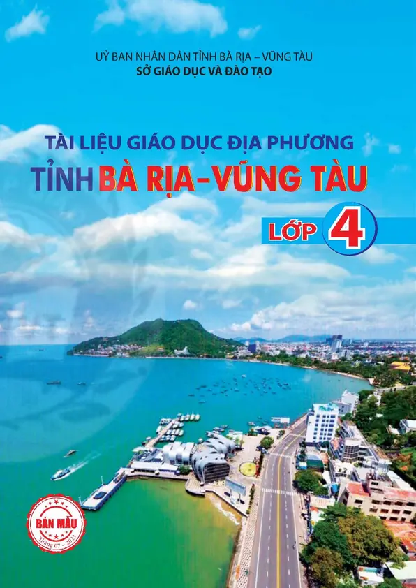 Tài liệu giáo dục địa phương tỉnh Bà Rịa Vũng Tàu lớp 4