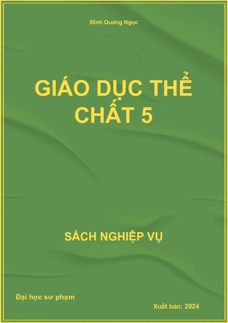 Giáo dục thể chất 5