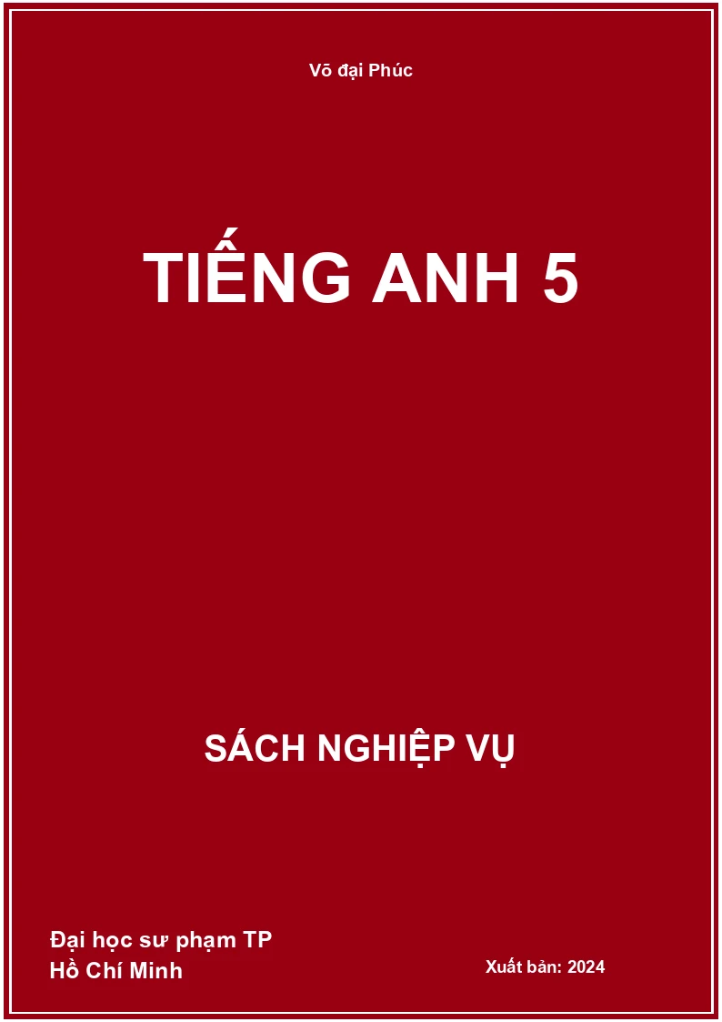 Tiếng anh 5