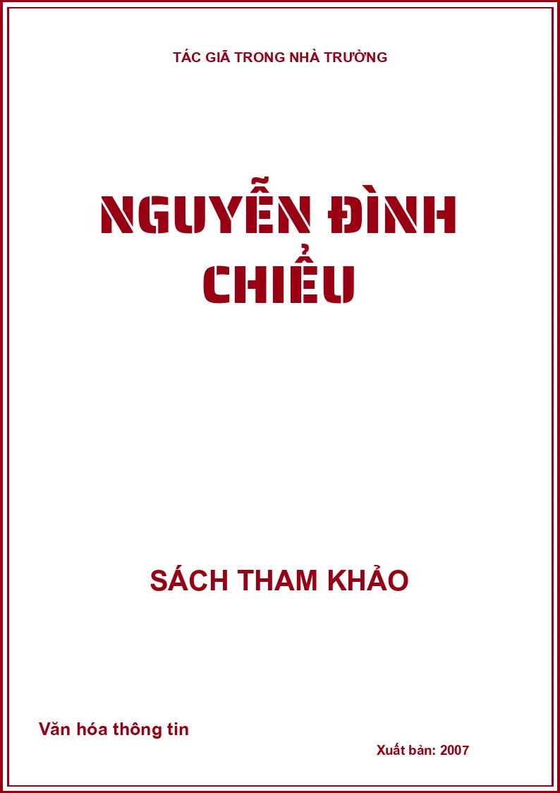 Nguyễn Đình Chiểu