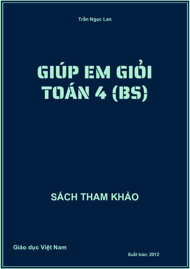 Giúp em giỏi toán 4 (BS)