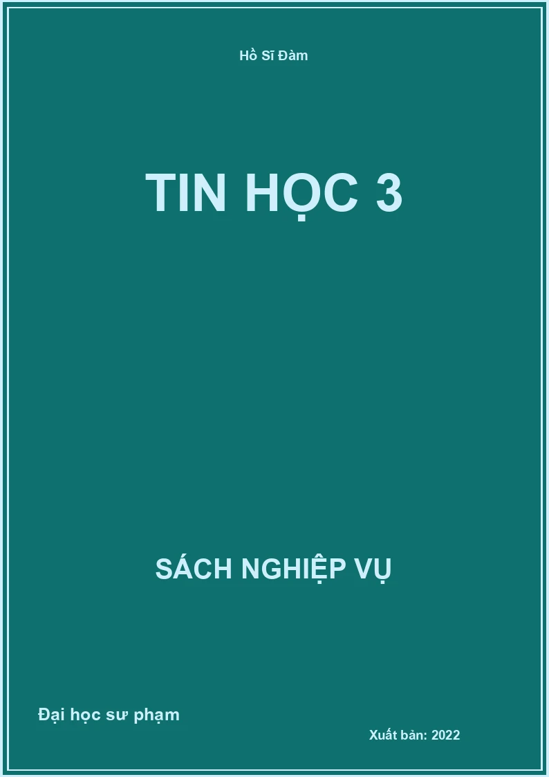 Tin học 3