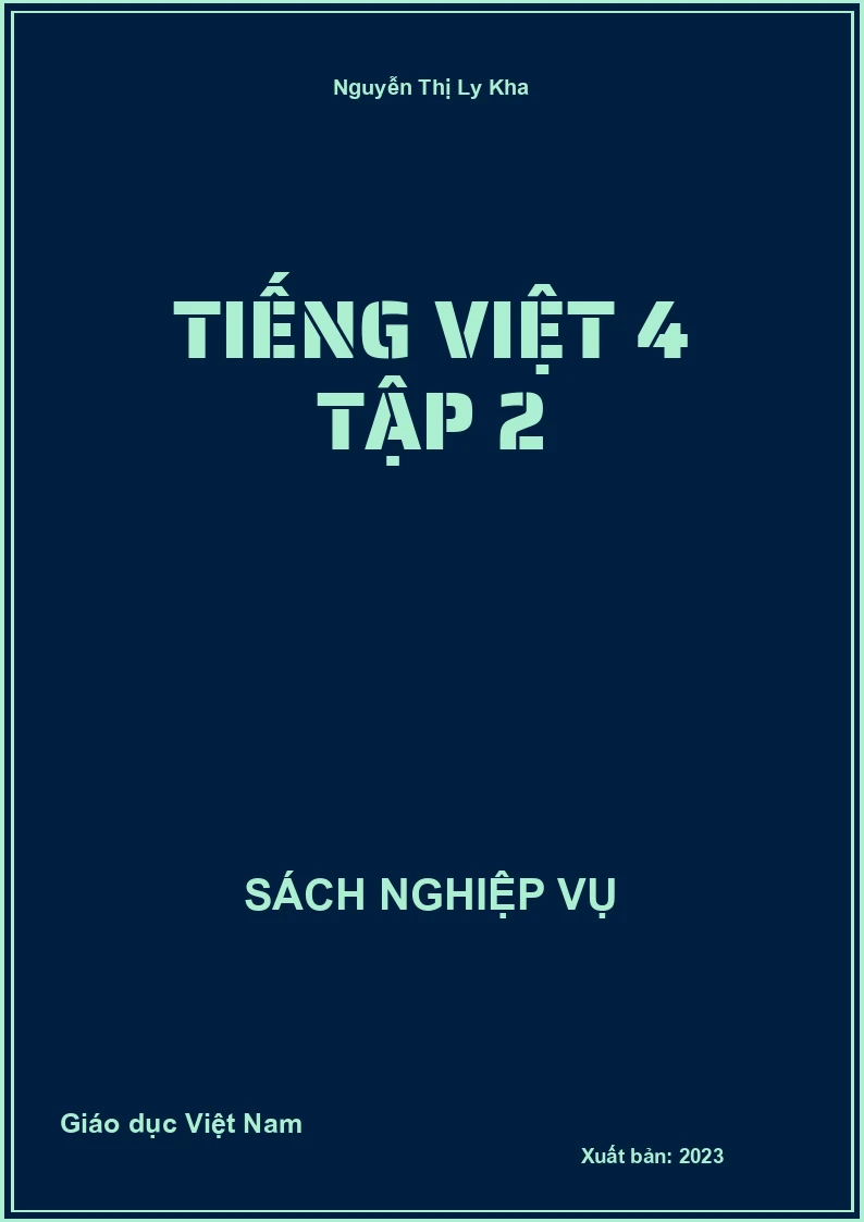 Tiếng việt 4 tập 2