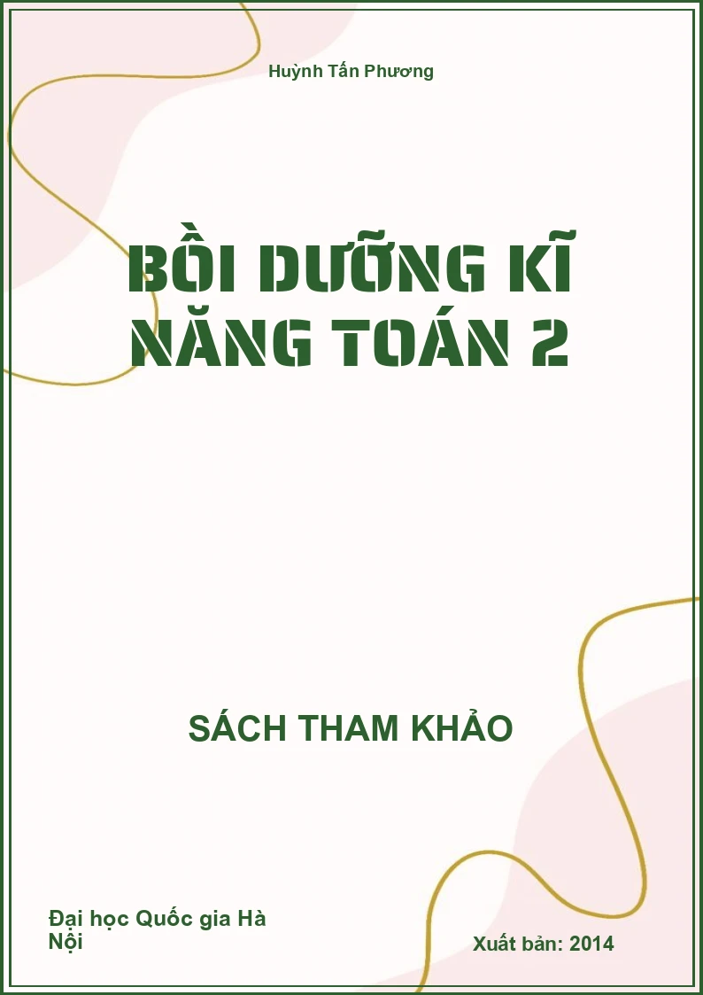 Bồi dưỡng kĩ năng toán 2