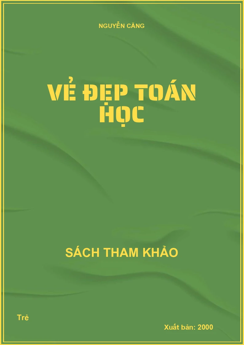 Vẻ đẹp toán học