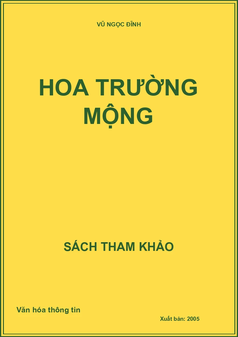 Hoa trường mộng