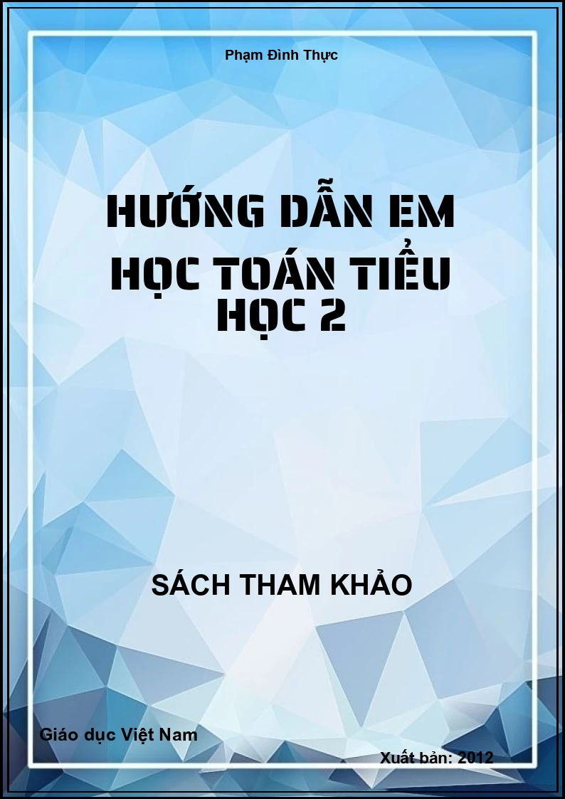Hướng dẫn em học toán tiểu học 2