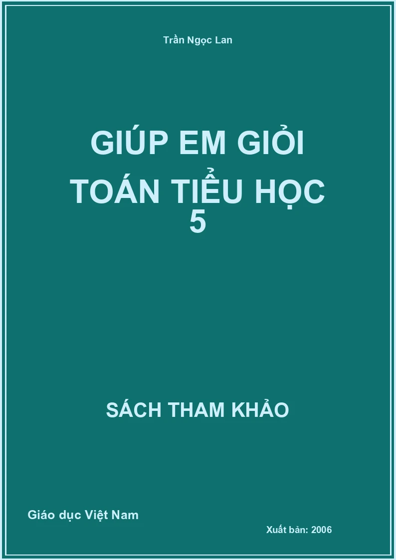 Giúp em giỏi toán tiểu học 5