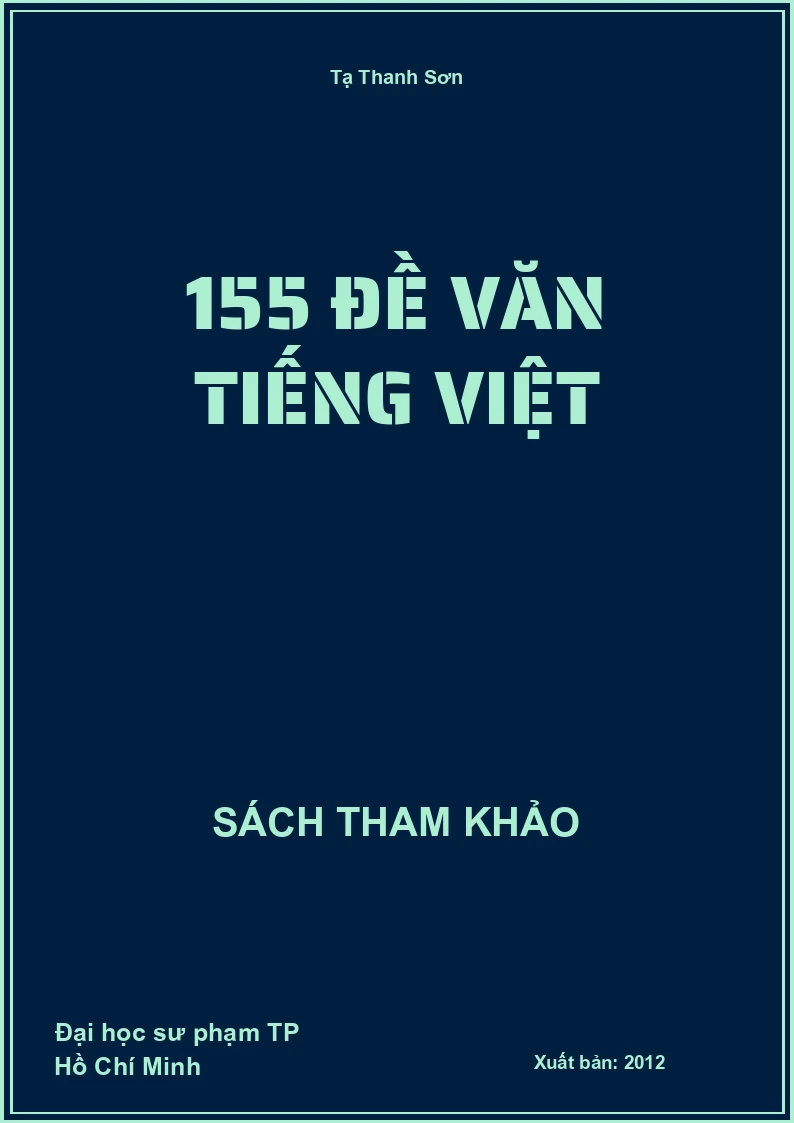 155 đề văn tiếng việt