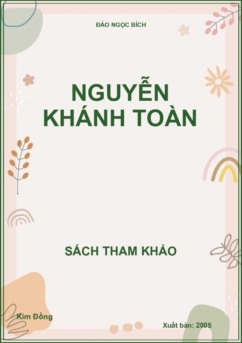 Nguyễn Khánh Toàn