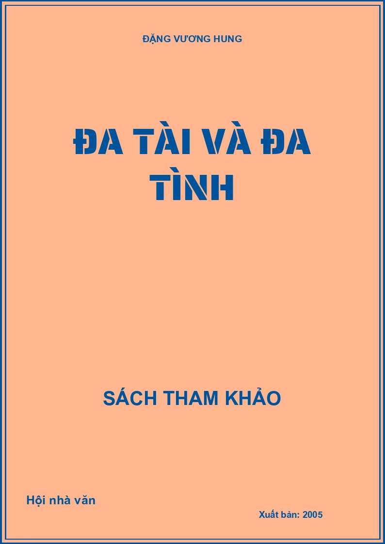 Đa tài và đa tình