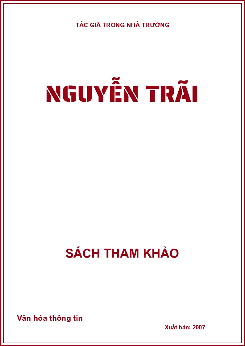 Nguyễn Trãi