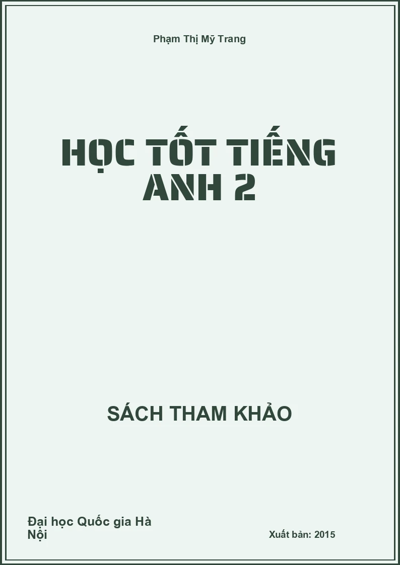 Học tốt tiếng anh 2