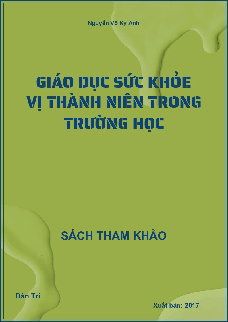 Giáo dục sức khỏe vị thành niên trong trường học