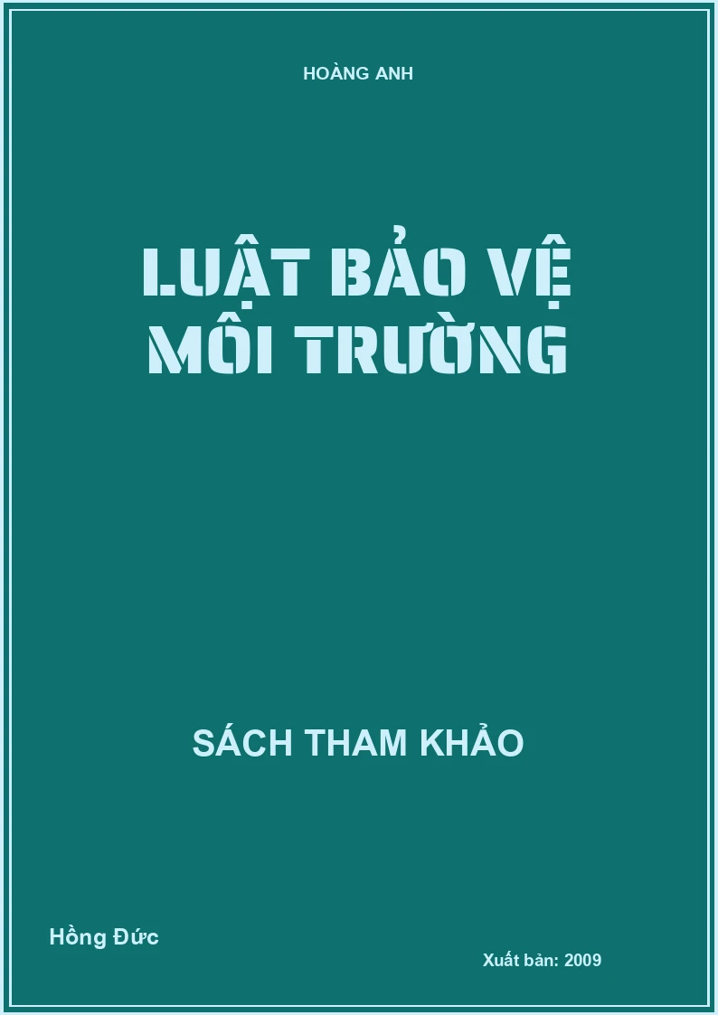 Luật bảo vệ môi trường