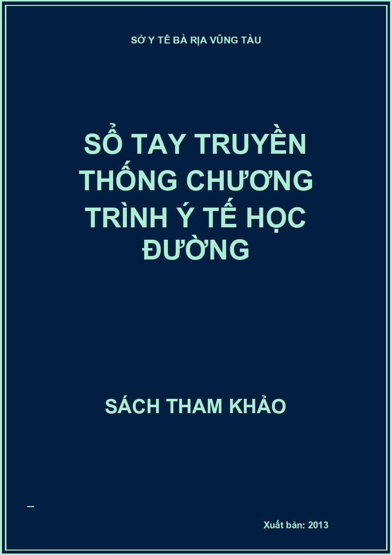 Sổ tay truyền thống chương trình ý tế học đường