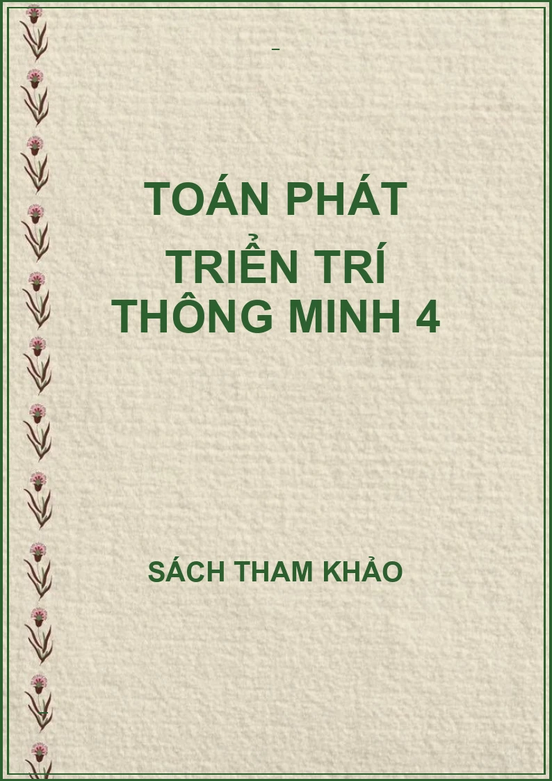Toán phát triển trí thông minh 4