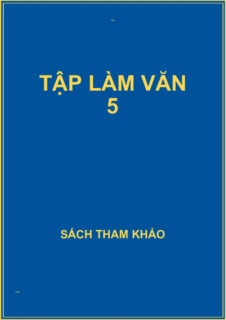 Tập làm văn 5