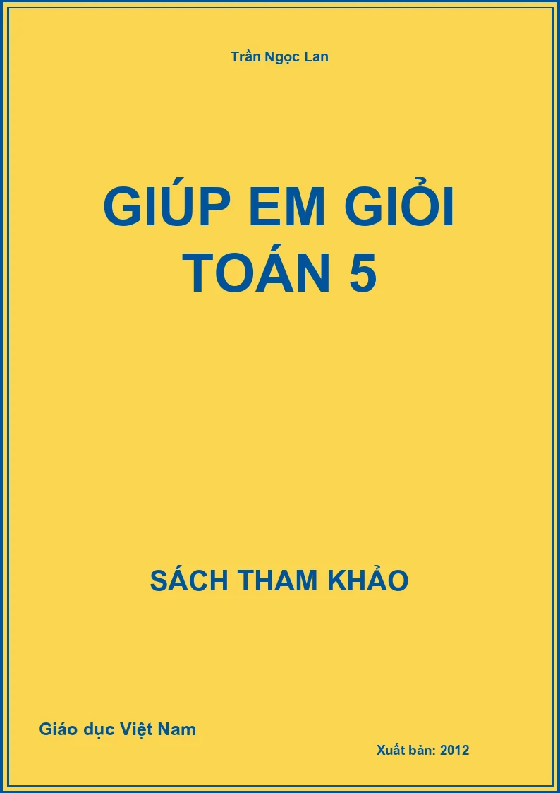 Giúp em giỏi toán 5