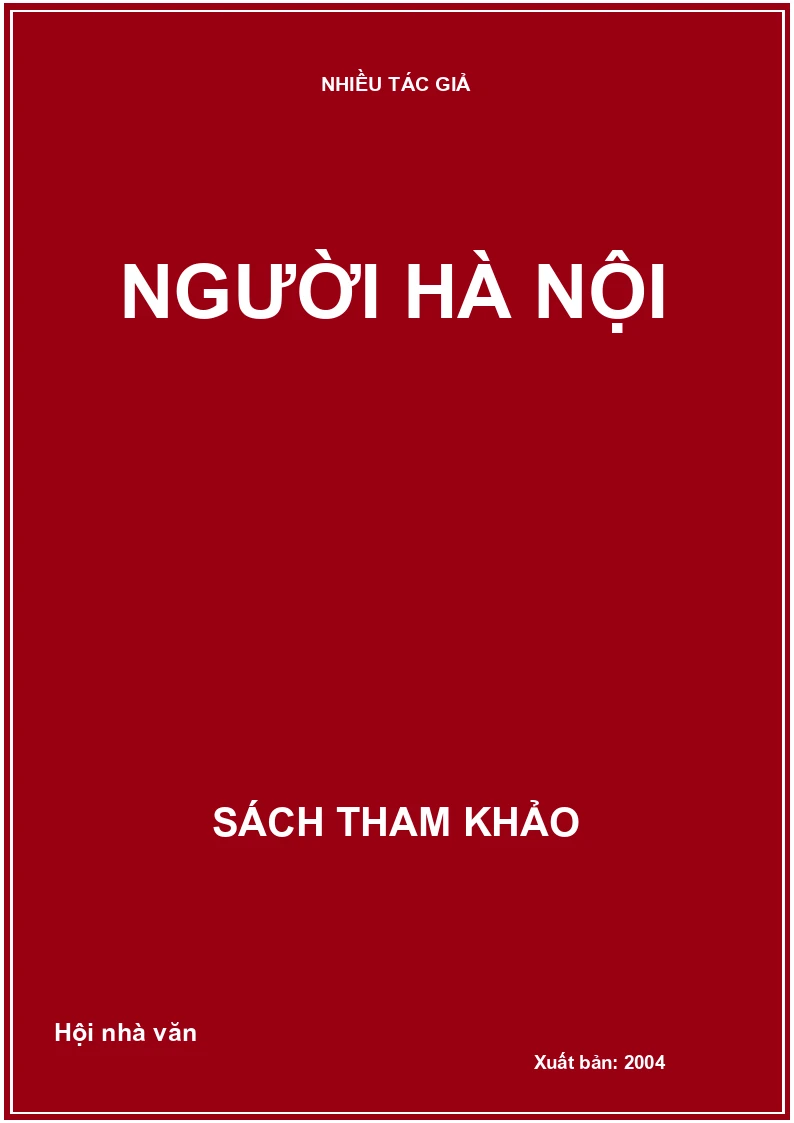 Người Hà Nội