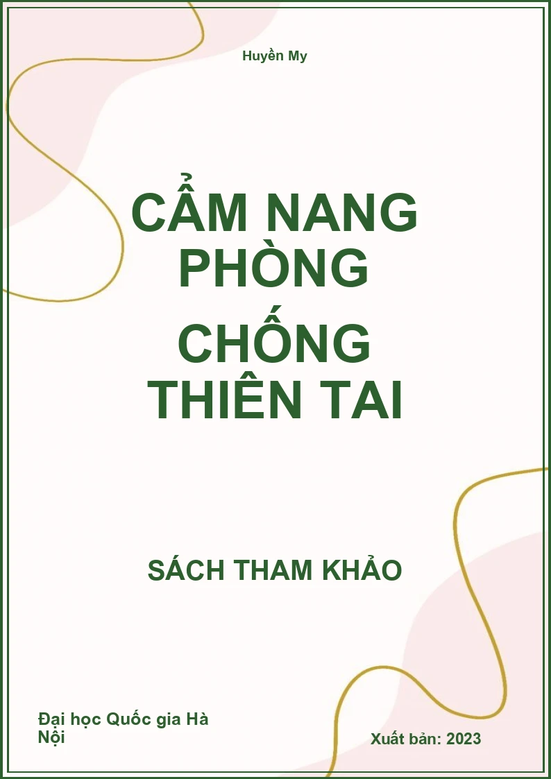 Cẩm nang phòng chống thiên tai