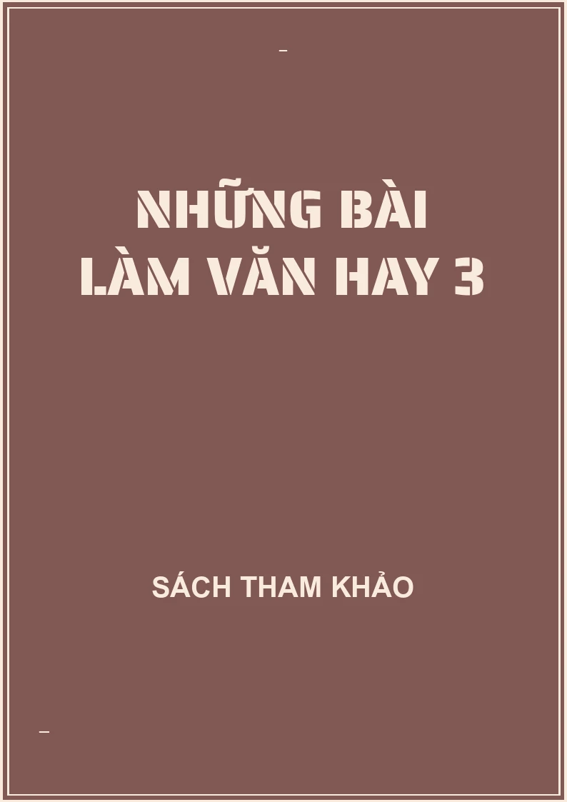Những bài làm văn hay 3