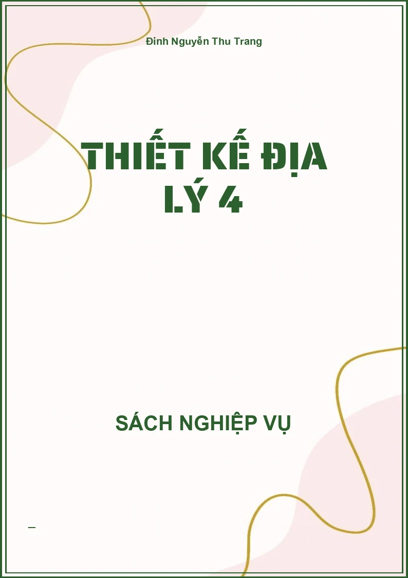 Thiết kế Địa Lý 4