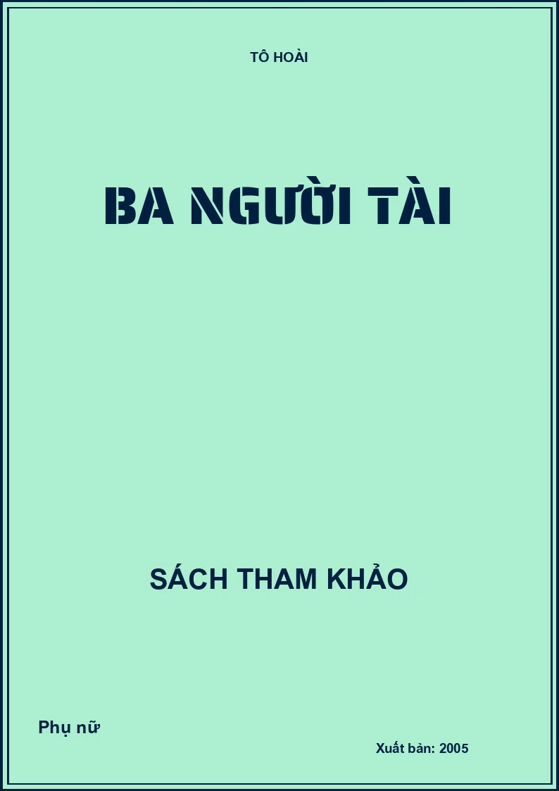 Ba người tài