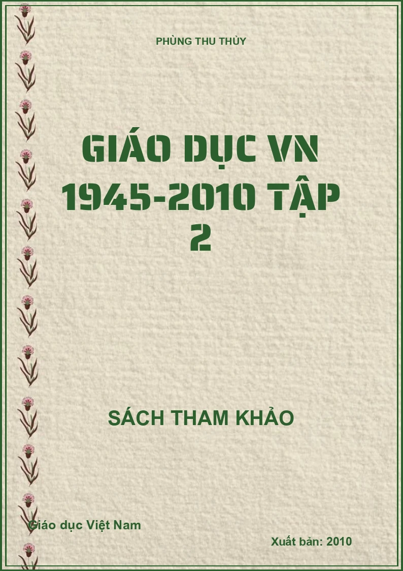 Giáo dục VN 1945-2010 tập 2