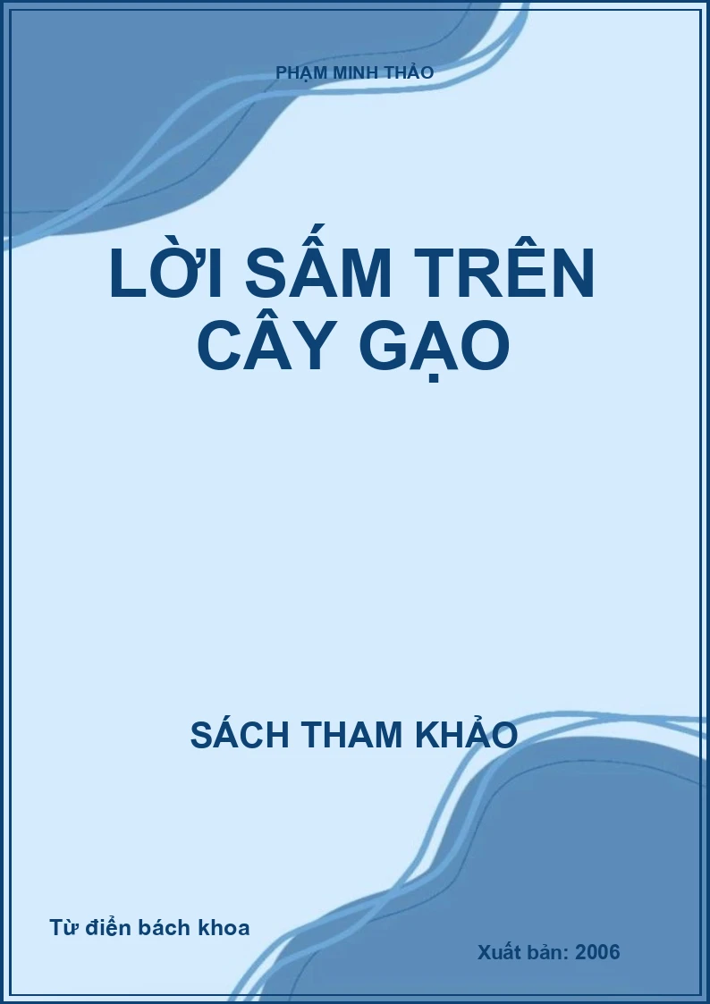 Lời sấm trên cây gạo
