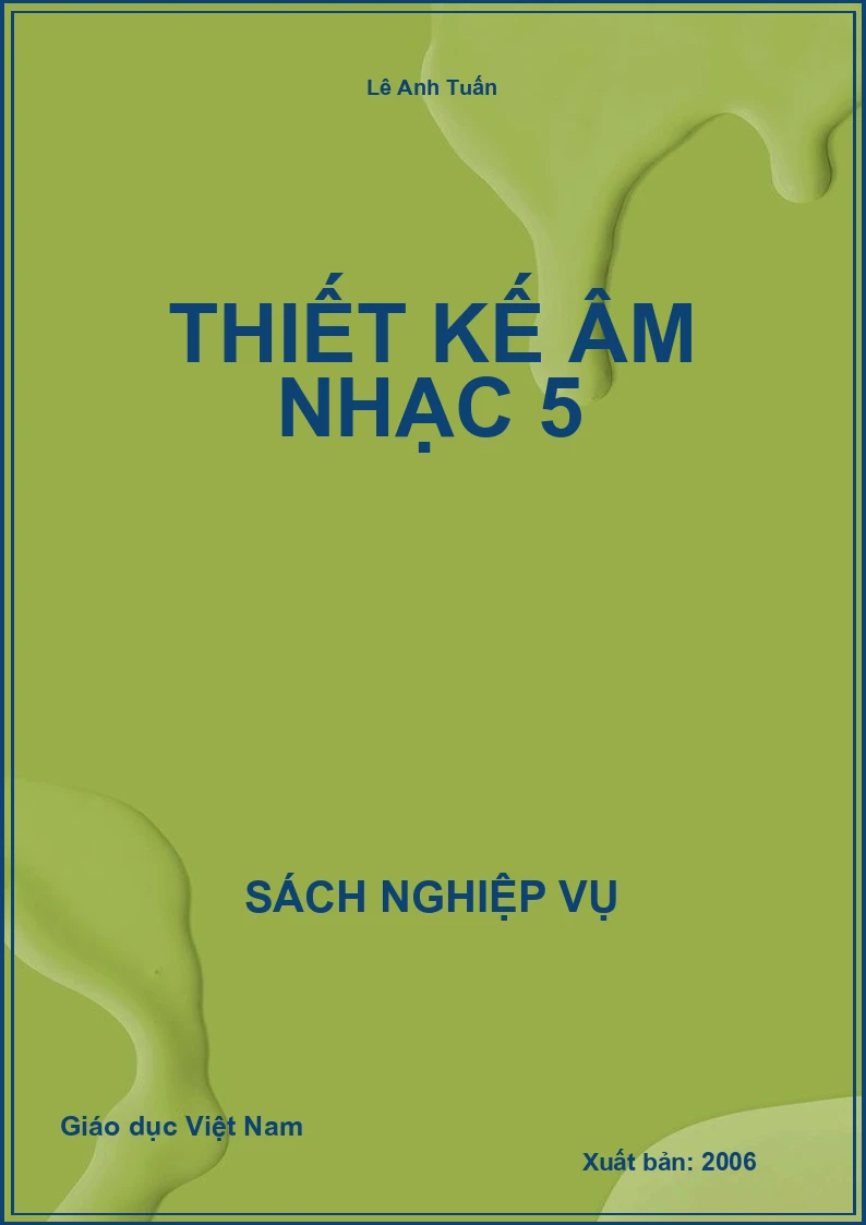 Thiết Kế âm nhạc 5