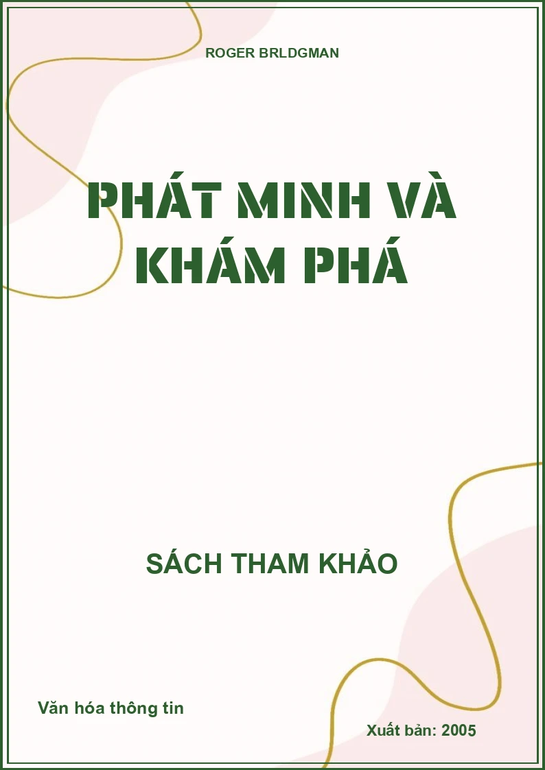 Phát minh và khám phá