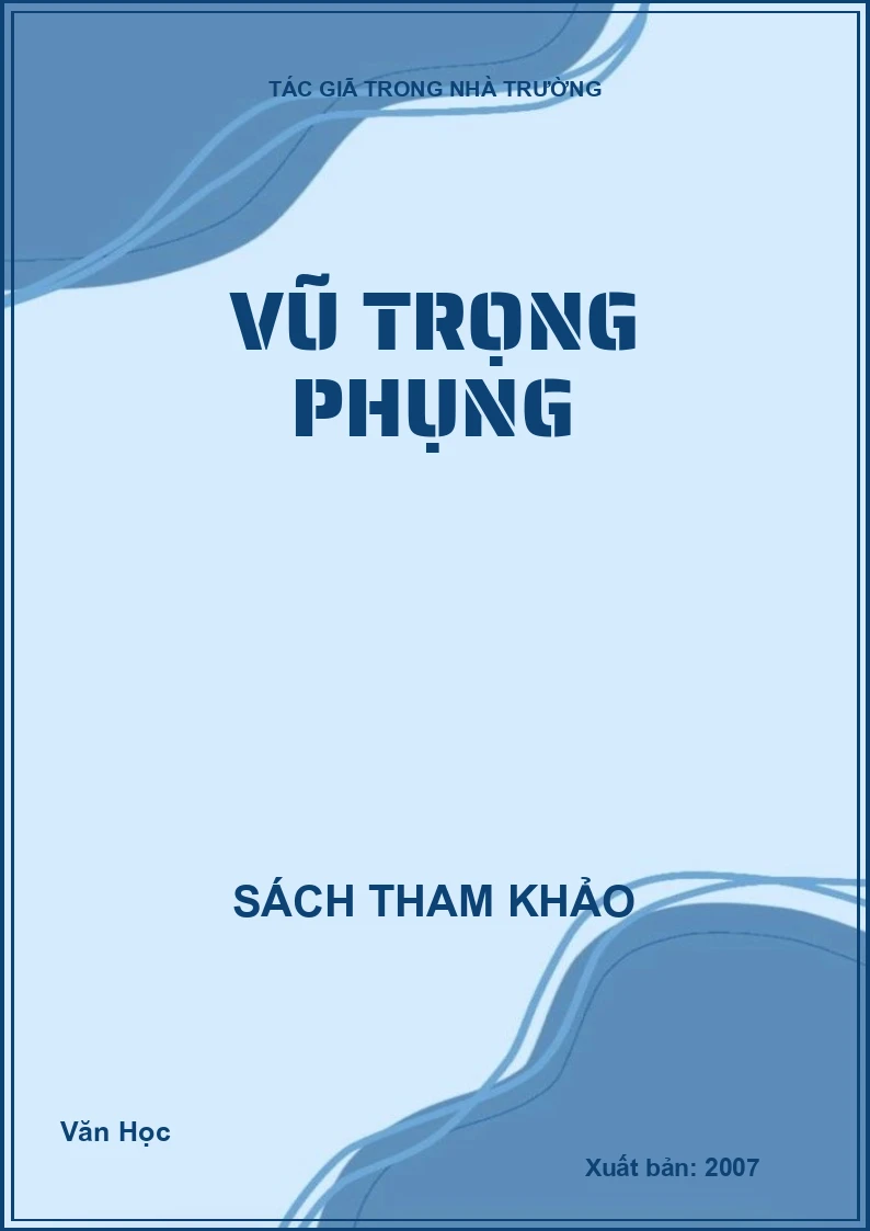 Vũ Trọng Phụng