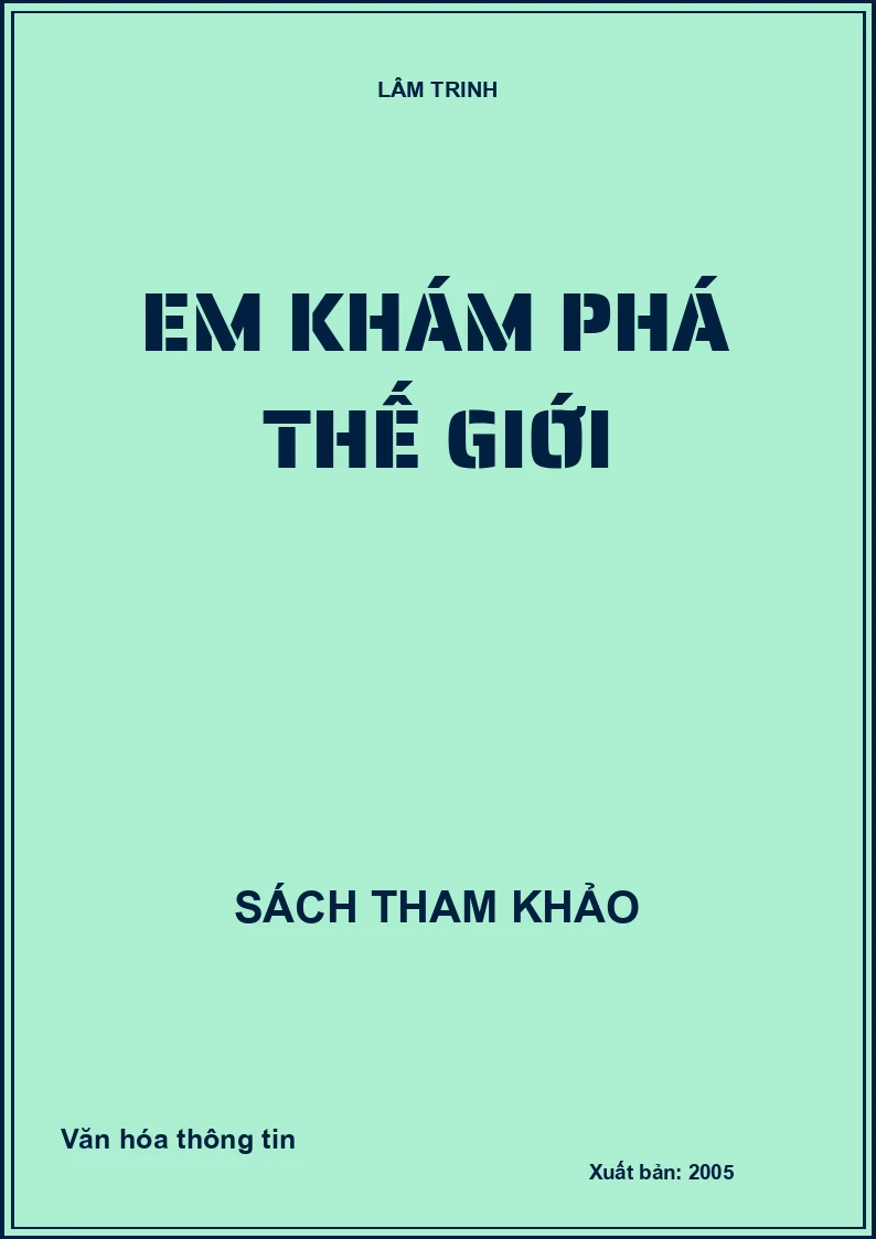 Em khám phá thế giới