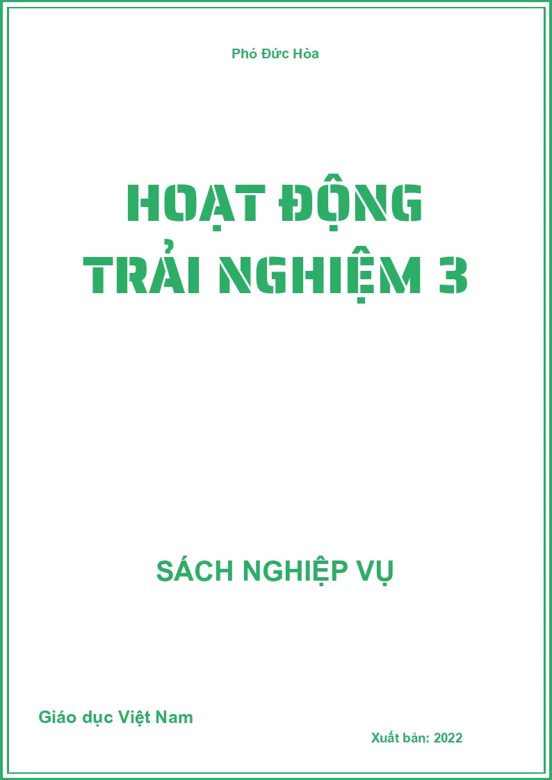Hoạt động trải nghiệm 3
