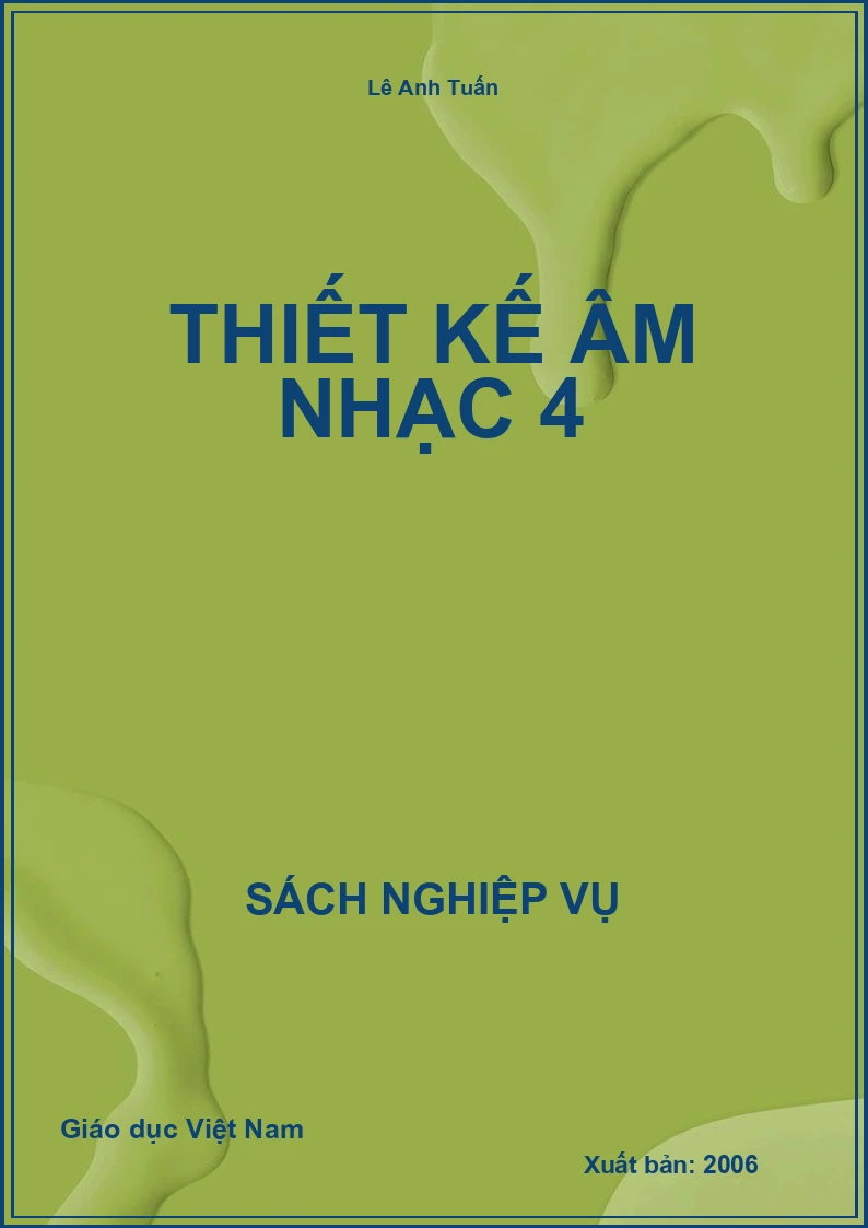 Thiết kế âm nhạc 4
