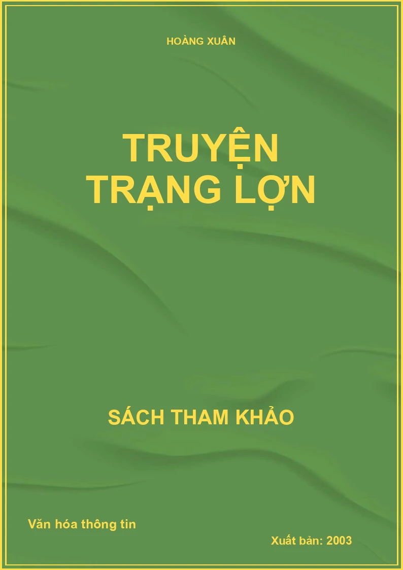 Truyện trạng lợn