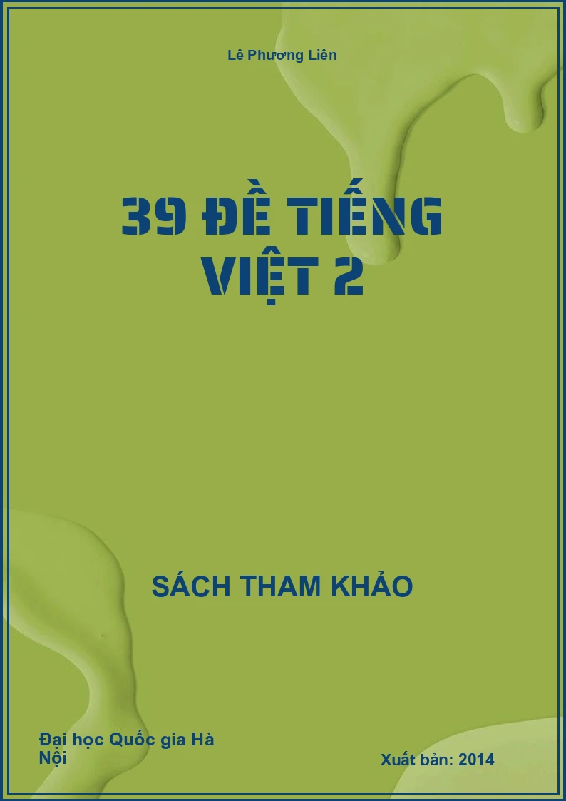 39 đề tiếng việt 2