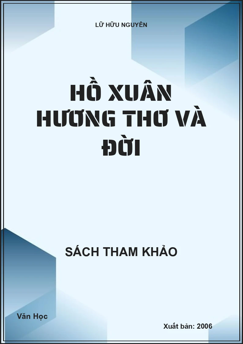 Hồ Xuân Hương thơ và đời