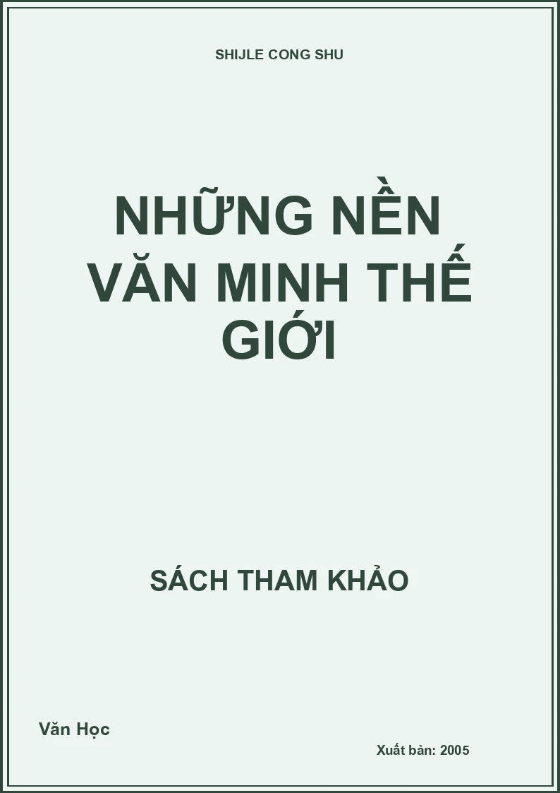 Những nền văn minh thế giới