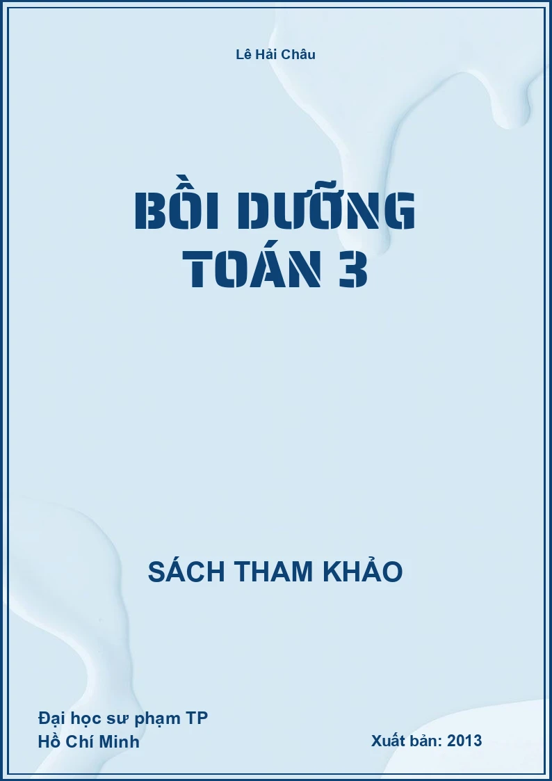 Bồi dưỡng toán 3