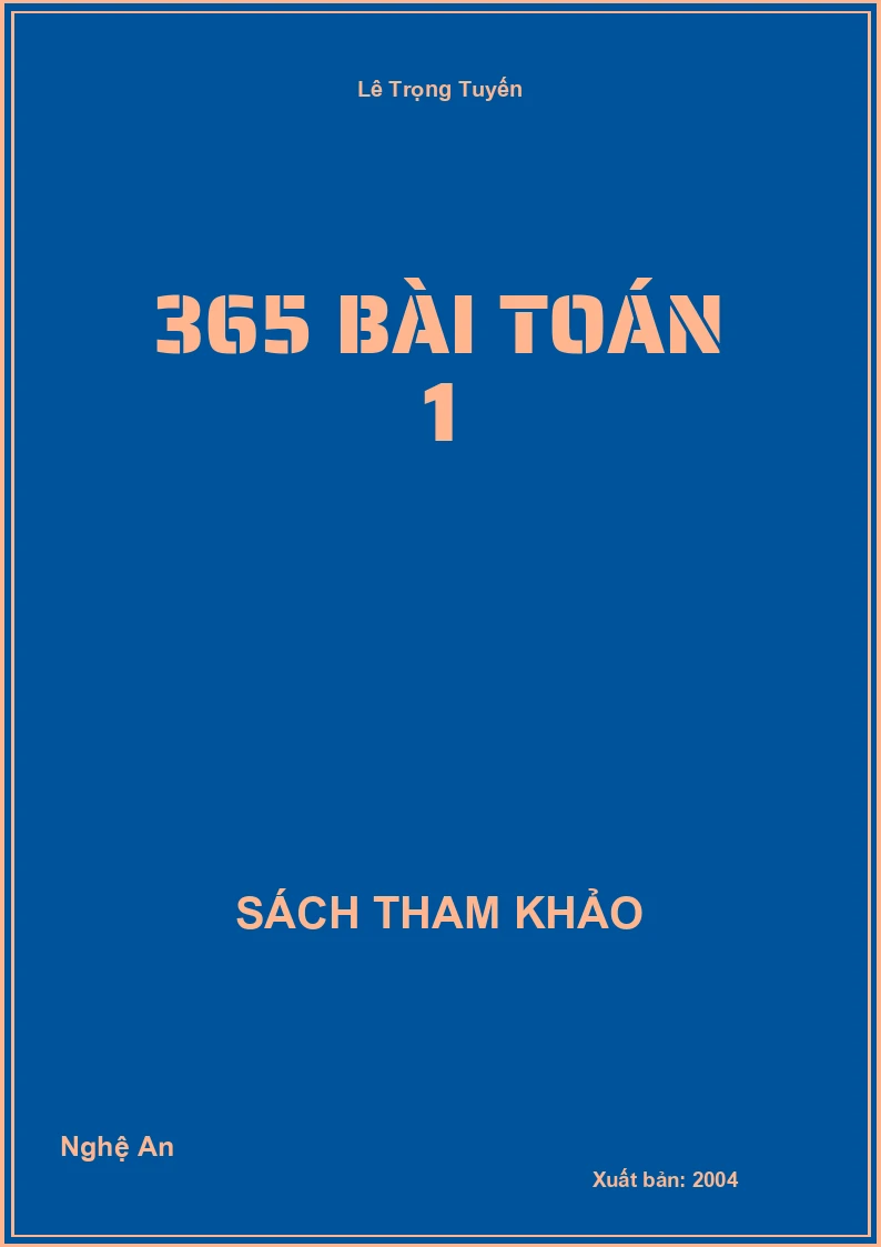 365 bài toán 1