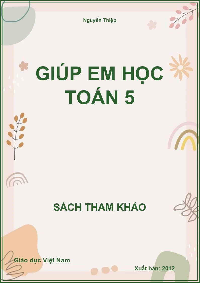 Giúp em học toán 5